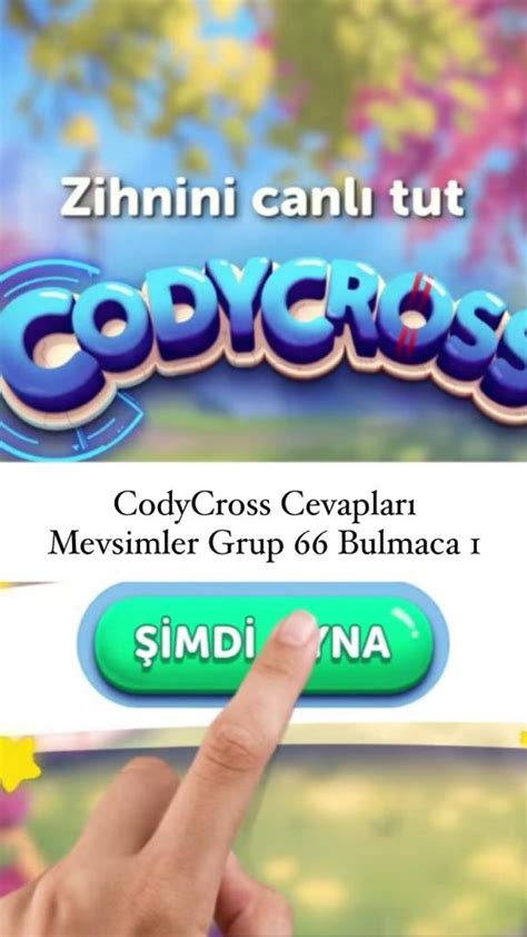 Codycross grup 66 bulmaca 1